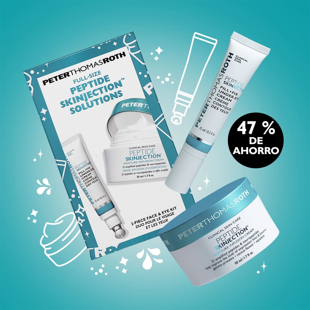 FULL-SIZE PEPTIDE SKINJECTION&trade; 2-PIECE KIT FACE & EYE KIT (SET DE CREMA PARA OJOS Y CARA)
